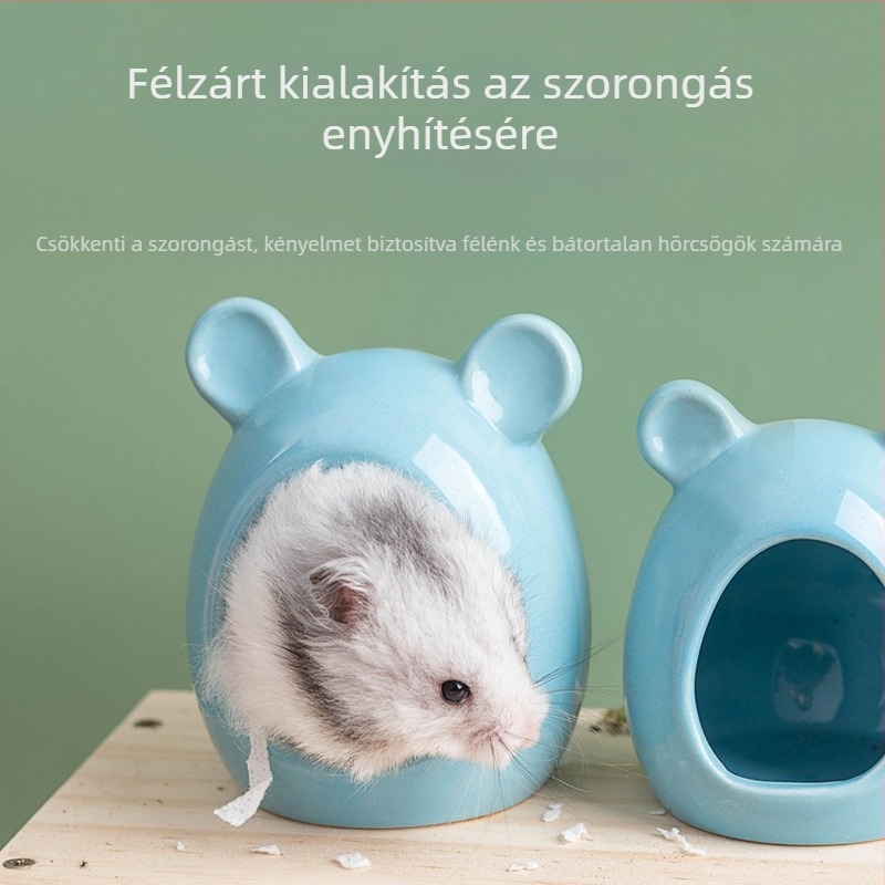 Kisállat kerámia odú hörcsög és chinchilla számára – Meng Shi Gu, anyag: kerámia, eredet: Zhejiang, egész évben