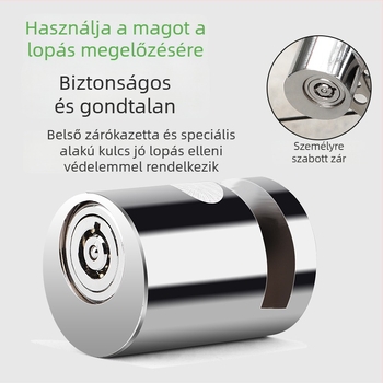 Tárcsafék-zár elektromos járművekhez, motorkerékpárokhoz és kerékpárokhoz; modell Ml202309145t; termékkód Hysxrrqsxeels; modern minimalista dizájn