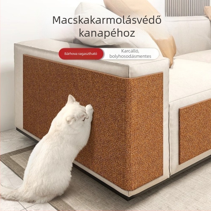 Önkleb ragasztós macska karmolás falvédő – falra helyezhető, kopásálló védő