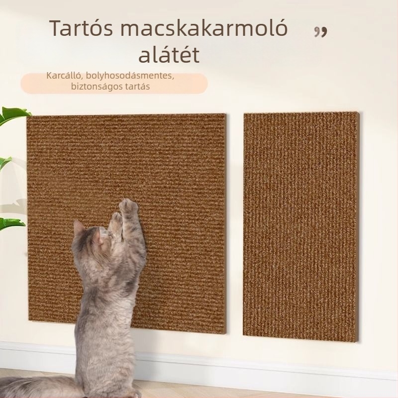 Önkleb ragasztós macska karmolás falvédő – falra helyezhető, kopásálló védő