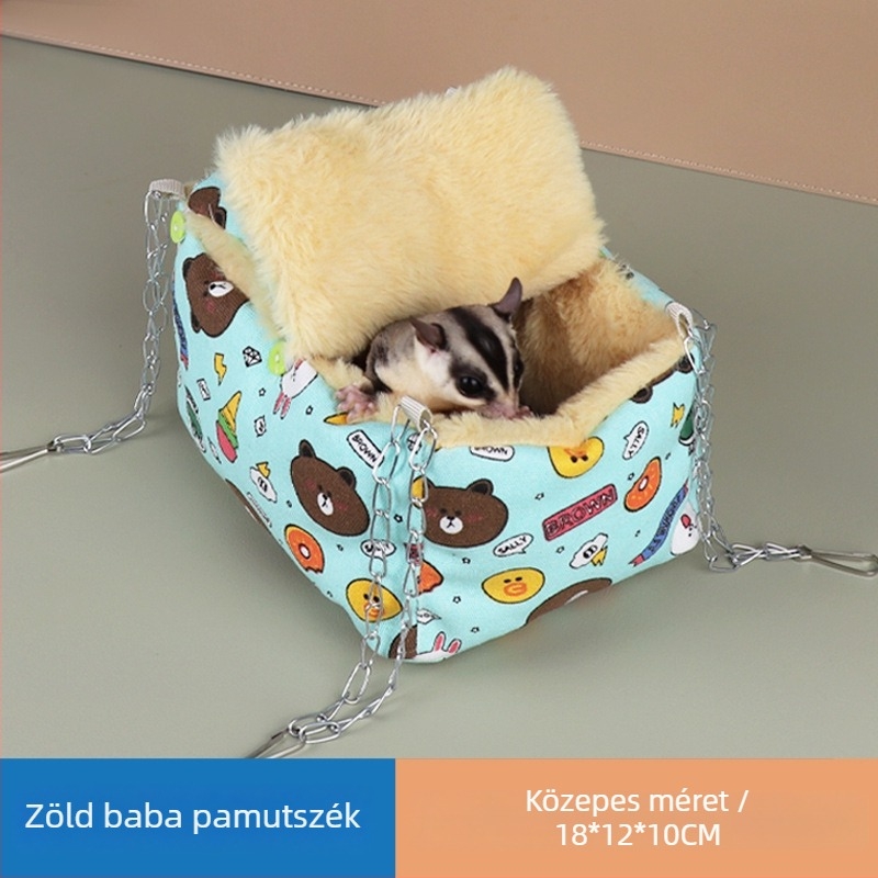 Hörcsögfészek pamut Xiaoxiaojia — pamut anyag; alkalmas hörcsögök számára; márka Xiaoxiaojia
