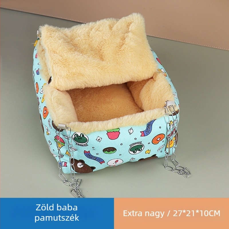 Hörcsögfészek pamut Xiaoxiaojia — pamut anyag; alkalmas hörcsögök számára; márka Xiaoxiaojia