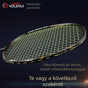 Ole Rui tollaslabdaütő, szénszálas váz, súly 80-84 g, egyenes nyelet, támadó ütés középhaladó és haladó játékosoknak