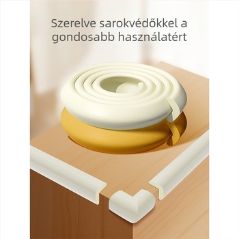 Baba sarokvédő – Ütközés elleni, Nem toxikus, Környezetbarát, Puha burkolat, Asztal sarka védő
