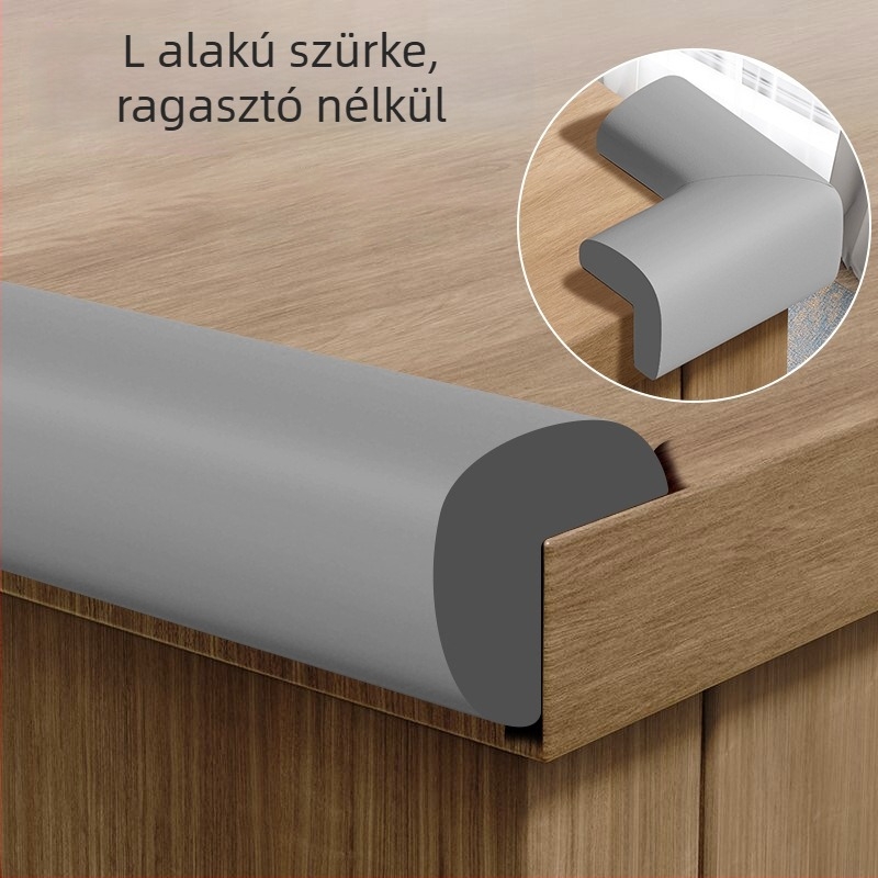 Baba sarokvédő – Ütközés elleni, Nem toxikus, Környezetbarát, Puha burkolat, Asztal sarka védő