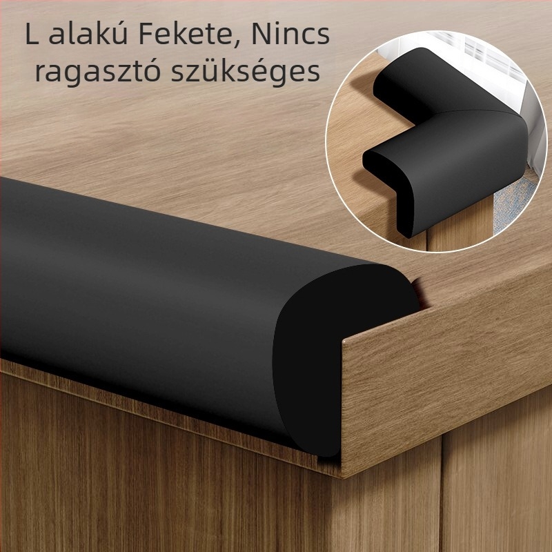 Baba sarokvédő – Ütközés elleni, Nem toxikus, Környezetbarát, Puha burkolat, Asztal sarka védő