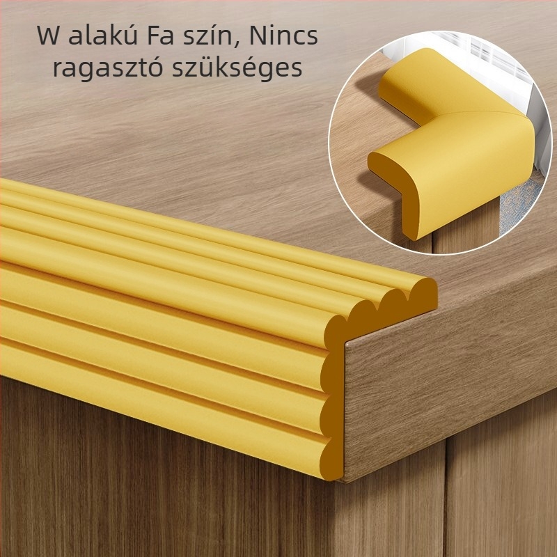 Baba sarokvédő – Ütközés elleni, Nem toxikus, Környezetbarát, Puha burkolat, Asztal sarka védő