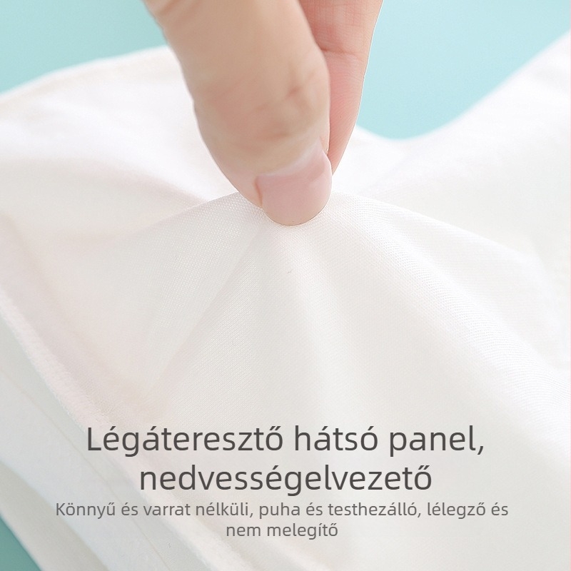 Kétfázisú melltartó 12–15 éves lányoknak; modal anyag; teljes kosár; acélalátét nélkül