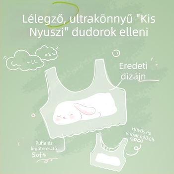 COCOSMART Lányoknak edző melltartó, 1. fázis, lélegző, A-kupa, 9–13 éveseknek