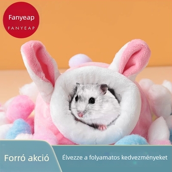 Hamsterfészek meleg pamut rejtekhellyel | Márka Panyi | Hamster számára