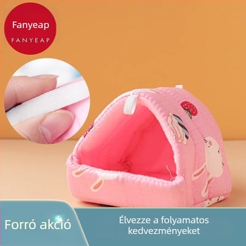 Hamsterfészek meleg pamut rejtekhellyel | Márka Panyi | Hamster számára