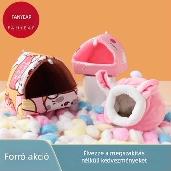 Hamsterfészek meleg pamut rejtekhellyel | Márka Panyi | Hamster számára