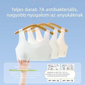 Lányok első fejlődési szakaszára tervezett vékony, légáteresztő melltartó, 9–13 éveseknek