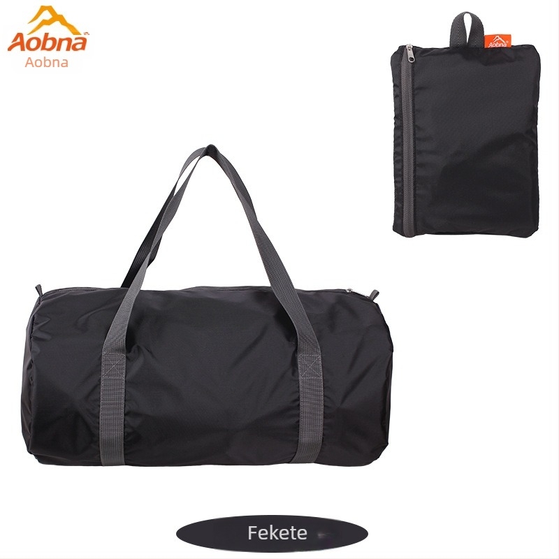 Nylon összecsukható utazótáska, 20–35L, vízálló, ultrakönnyű, kopásálló, uniszex, városi minimalista stílus