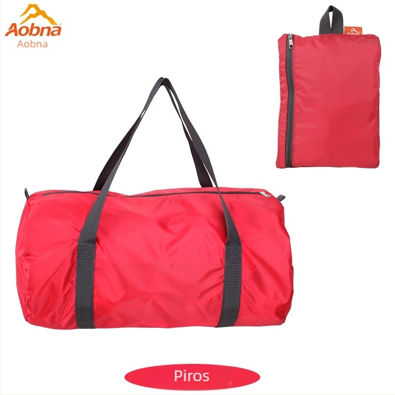 Nylon összecsukható utazótáska, 20–35L, vízálló, ultrakönnyű, kopásálló, uniszex, városi minimalista stílus