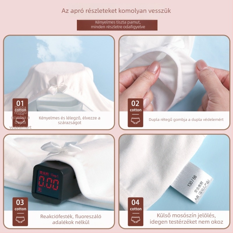 Sivice Gyerekeknek szánt pamut bugyi lányoknak – 100% pamut, Kategória: bugyik, Lányok számára