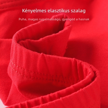 Lányoknak szóló pamut háromszög alakú alsónemű, középmagas derékkal, 95% pamut, Biztonsági osztály A, 8 éves kortól