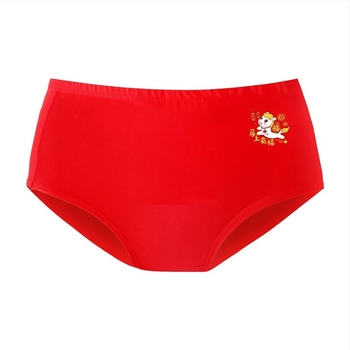 Lányoknak szóló pamut háromszög alakú alsónemű, középmagas derékkal, 95% pamut, Biztonsági osztály A, 8 éves kortól