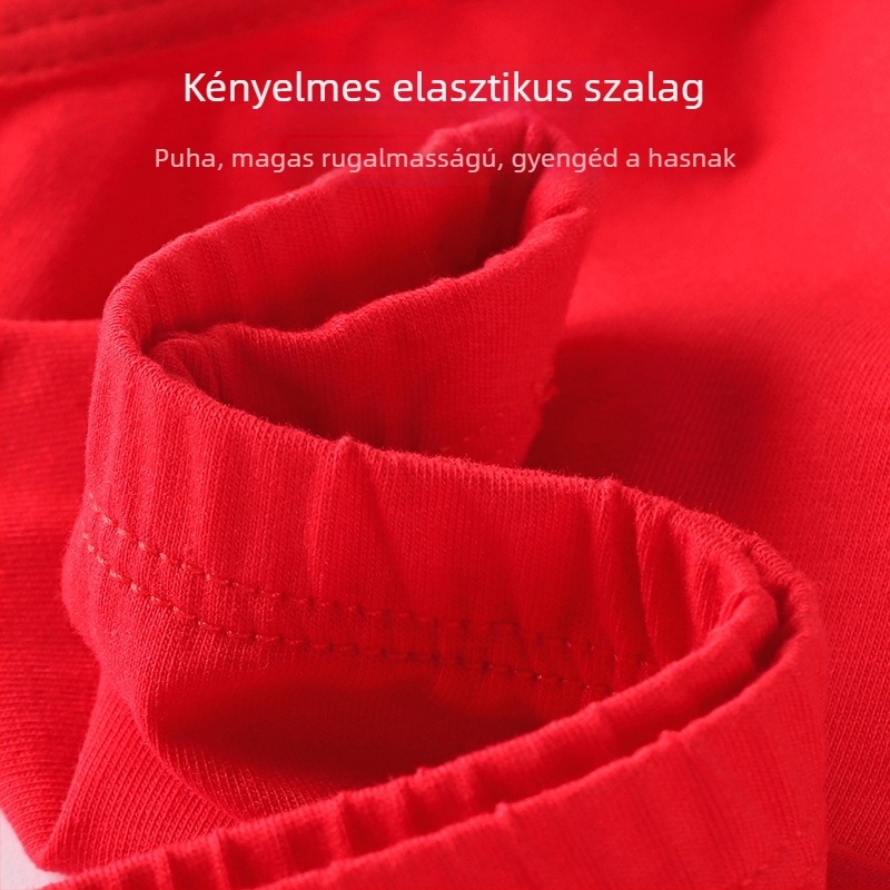 Lányoknak szóló pamut háromszög alakú alsónemű, középmagas derékkal, 95% pamut, Biztonsági osztály A, 8 éves kortól