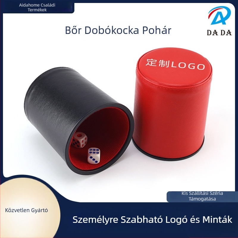 Dada ABS kockák lekerekített sarkokkal sakk- és kártyajátékokhoz