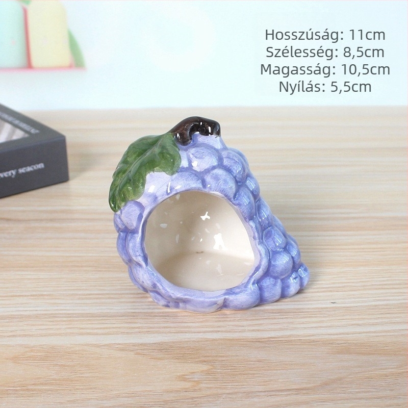 Kerámiából készült hörcsögfészek négy évszakos hűtőfunkcióval, Hongjie márka.