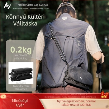 Férfi crossbody táska Oxford anyagból, vízálló, ultrakönnyű, kopásálló; utcai stílus; nyár 2024; mindennapi viselet