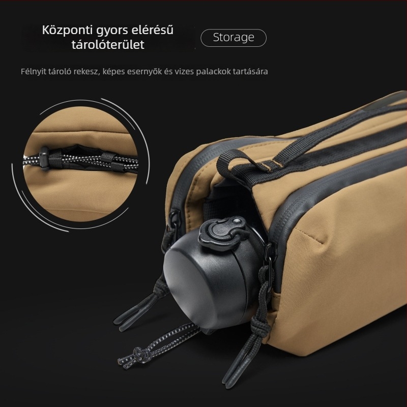 Férfi crossbody táska Oxford anyagból, vízálló, ultrakönnyű, kopásálló; utcai stílus; nyár 2024; mindennapi viselet