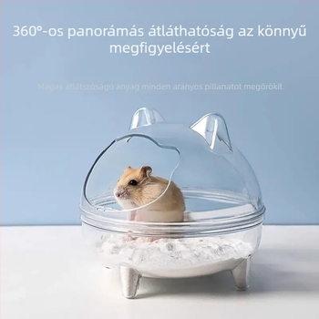 Hörcsög fürdőmedence panorámás kialakítással, spricc elleni funkcióval, műanyagból