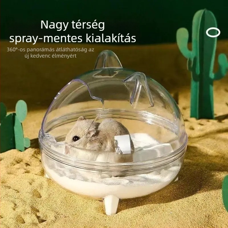 Hörcsög fürdőmedence panorámás kialakítással, spricc elleni funkcióval, műanyagból