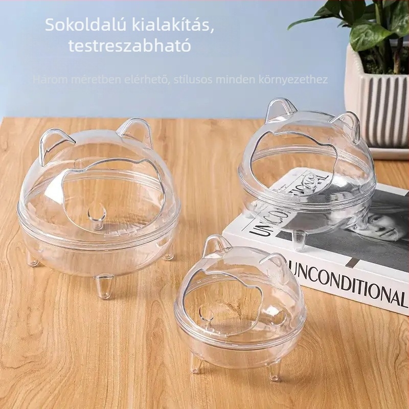 Hörcsög fürdőmedence panorámás kialakítással, spricc elleni funkcióval, műanyagból