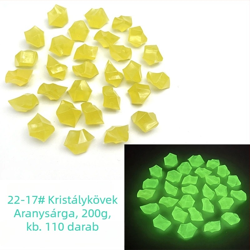 Világító tájkő, 200 g, 100 darabos csomag, Macro Month