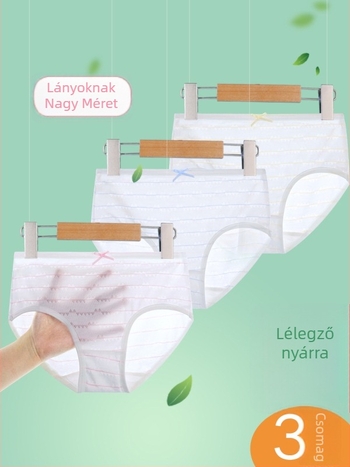 Lányoknak készült bambuszrostos alsónemű