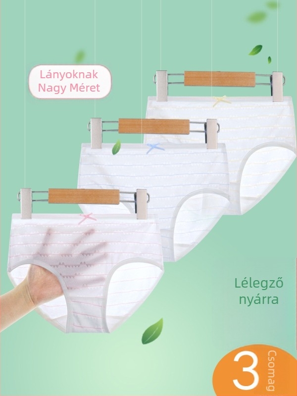 Lányoknak készült bambuszrostos alsónemű