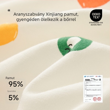 Fiúknak szóló antibakteriális alsónemű, 95% pamut, Yingjisen márka, cikkszám 9671, dobozos csomagolás