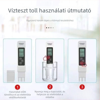 Ivóvízhez tervezett online vízminőség-analizátor, nehézfémek tesztelése