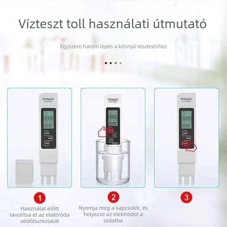 Ivóvízhez tervezett online vízminőség-analizátor, nehézfémek tesztelése