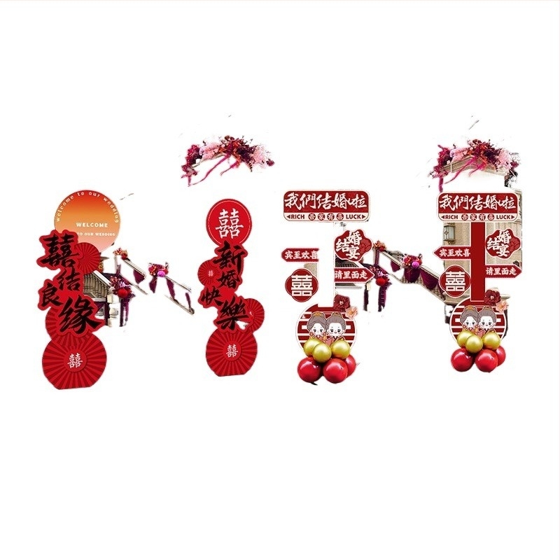 Esküvői ív alakú kapu üdvözlő oszlopokkal kültéri vidéki esküvőhöz – Anyag: Egyéb; Márka: Jiang su; Csomagolás: Szokásos csomagolás; Alkalom: Esküvő