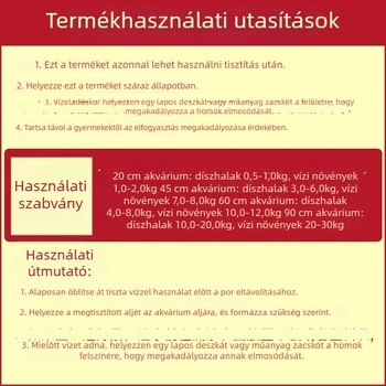 Akvárium aljzatához való homok — Anyag: homok; Eredet: Kína; Csomagolás: 1 tasak; Súly: 2.5