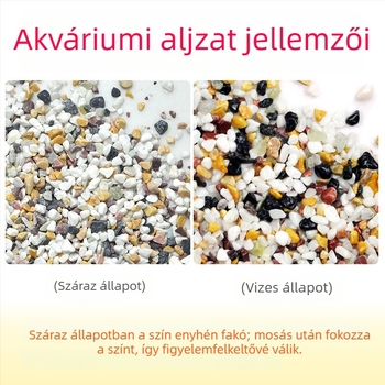 Akvárium aljzatához való homok — Anyag: homok; Eredet: Kína; Csomagolás: 1 tasak; Súly: 2.5