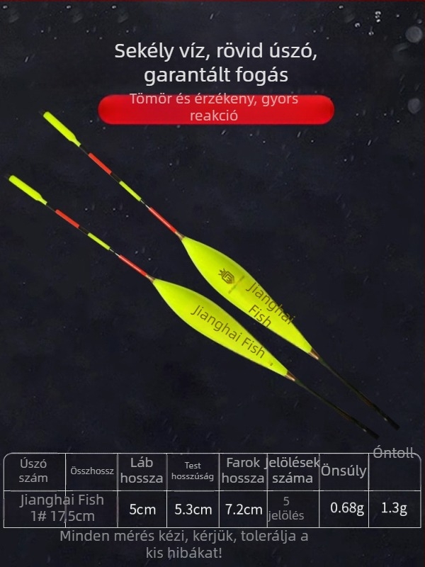 Nylon horgász rig kettős horogokkal, lebegő úszóval, kész kötött fő damillal