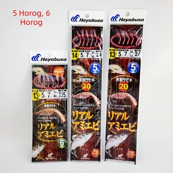 Hayabusa Zsinórhorog No. 13/14, 50 darab, tengeri hajóhorgászathoz