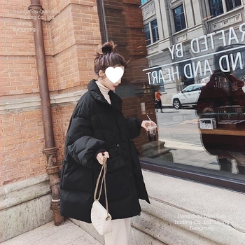 Női Chenille anyagú tolldzseki, középhosszú, álló gallér, cipzár, töltet 101–200 g