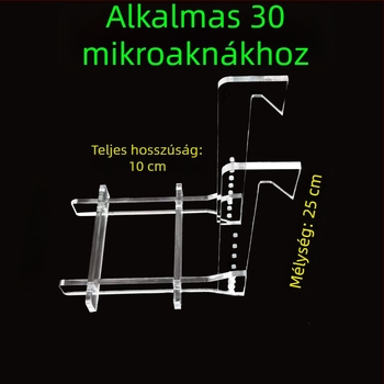 Akril akváriumi korall tartó, függő kampóval és erős szívókoronggal, többfunkciós, súly 300