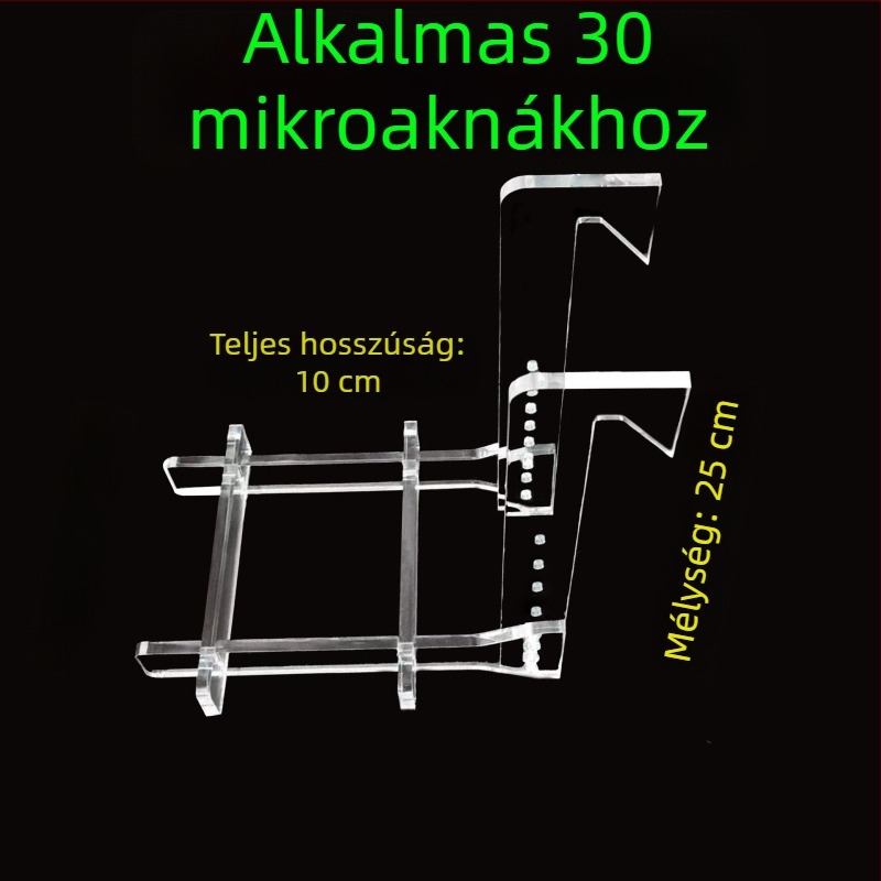 Akril akváriumi korall tartó, függő kampóval és erős szívókoronggal, többfunkciós, súly 300