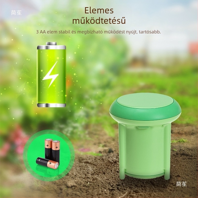 Talajtesztelő ZigBee 3.0 Wi-Fi-vel, talajhőmérséklet és nedvesség érzékelővel, nehézfémteszteléssel