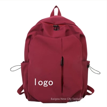 Uniszex nylon hátizsák, 20–35 L, kompatibil 16 hüvelykes laptophoz, légáteresztő és kopásálló, görbült vállpántokkal