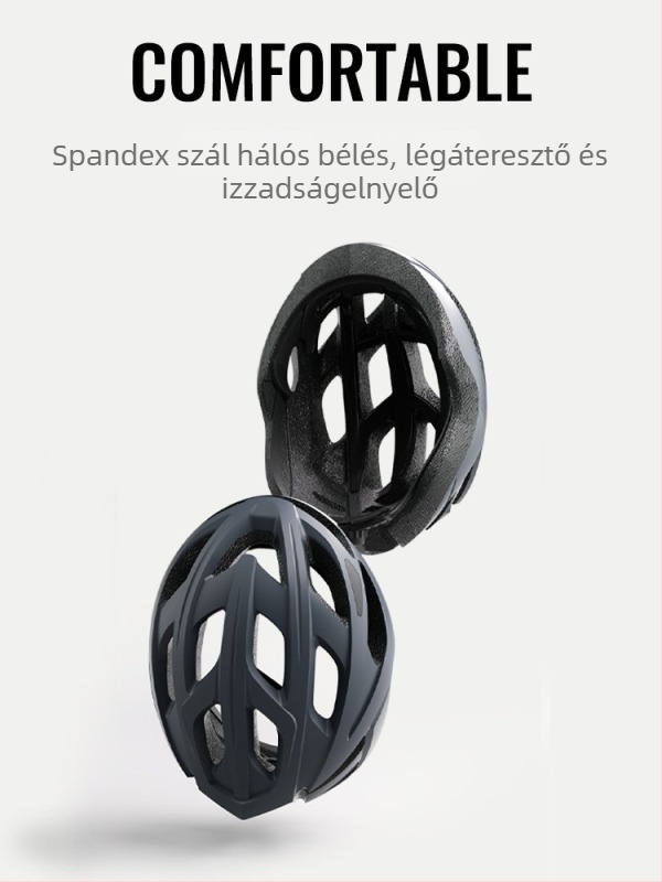 SWAY kerékpáros sisak, állítható, nyári, kültéri használatra, útvonalhoz, légáteresztő, egyrészes kivitel