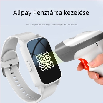 Gyerekeknek szóló 5G okosóra–telefon GPS-szel, vízálló, SIM-kártya foglalat, 2 MP kamera