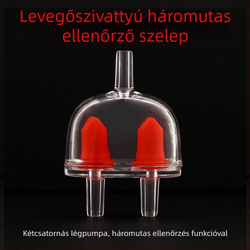 Akváriumi oxigénpumpa szelep készlet (szabályzó szelep, háromutas szelep, visszafolyás-szelep)