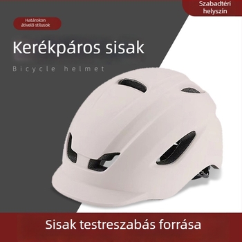 Kerékpáros sisak, uniszex, felnőtt, PC/EPS, testreszabható dizájn Think logóval